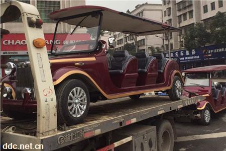  接待车。摆渡车。观光车